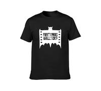 Fantomas Bat Logo The Directors Cut Rock O-Neck 100% Cotton Short Sleeve Unisex T-Shirt M