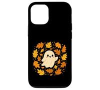 Fantôme avec Tourbillon de Feuilles d'automne Coque pour iPhone 12/12 Pro