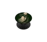 Fantôme Chauve-Souris Lune Effrayant hanté Effrayant Halloween PopSockets PopGrip Adhésif