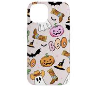 Fantôme Citrouille, Cowboy, Cactus, Halloween, Western Coque pour iPhone 14