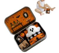 Fantôme dans une boîte - Décoration de table d'Halloween pour