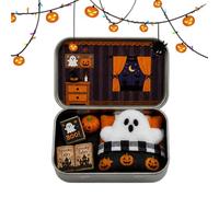 Fantôme dans une boîte - Décoration de table d'Halloween pour