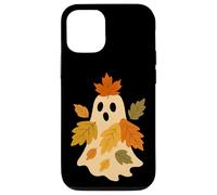 Fantôme d'automne avec Feuilles Coque pour iPhone 12/12 Pro