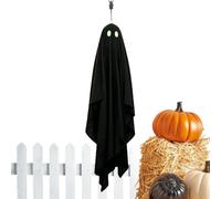 Fantôme d'Halloween 119 cm Grands Yeux Lumineux