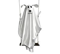 Fantôme d'Halloween balançant 150 Cm Artisanat De Design Chien Mignon