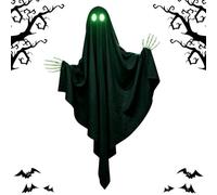 Fantôme d'Halloween - Décoration d'extérieur - Décoration d'Halloween avec lumières