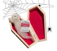 fantôme d'Halloween Décoration Saisonnière De Présentation Avec Carte