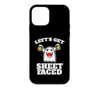 Fantôme d'halloween : Faisons Face à Un Drap Coque pour iPhone 12 Mini