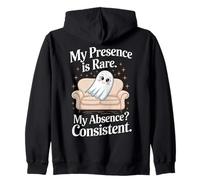 Fantôme d'halloween Ma présence est Rare Mon Absence constante Sweat à Capuche