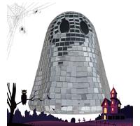 Fantôme Disco Décor,Décor Fantôme Disco pour Bac à Étages Halloween - Ornement Effrayant Réutilisable pour Étagère Bureau Plateaux Étagérés Cheminée pour Ambiance