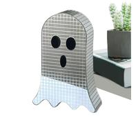 Fantôme Disco Halloween | Boule à Facettes Fantôme Décor de Table Intérieur avec Paillettes - Décor Festif Éffrayant Créant Une Ambiance de Fête Pour Tables Étagères Bibliothèques Bureaux Chambres