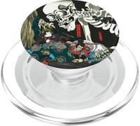Fantôme du Squelette Utagawa Kuniyoshi Art Japonais Vintage PopSockets PopGrip pour MagSafe