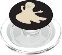 Fantôme Effrayant et Mignon pour Enfants - Tour ou friandise d'halloween PopSockets PopGrip pour MagSafe