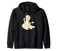 Fantôme Effrayant et Mignon pour Enfants - Tour ou friandise d'halloween Sweat à Capuche