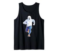 Fantôme Effrayant pour Halloween, Marathon, Gym, entraînement Débardeur