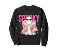 Fantôme Effrayant Rose Halloween Glam Diva Preppy Girls Women Sweatshirt