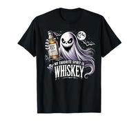 Fantôme fantôme Effrayant - Cadeaux d'halloween pour Les Amateurs de Whisky T-Shirt