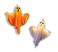 Fantôme Halloween, Lampe LED Fantôme Suspendue pour Créer Une Ambiance Halloween, Pratique Et Simple, LumièRe Réglable, 3 Modes, Beau Cadeau
