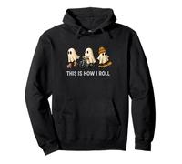 Fantôme Halloween This Is How I Roll Garçons Filles Enfants Sweat à Capuche