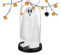 Fantôme Illuminé Dans La Cloche De Verre - Figurine De Fantôme LED À L'intérieur Du Dôme De Verre, Décoration Spectrale D'Halloween Illuminée | Maison Sorciée, Décorations De Fêtes, Lumière Fa