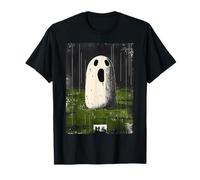 Fantôme Japonais drôle Vintage Effrayant Halloween Scream Horror T-Shirt
