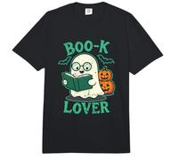 Fantôme lisant Boo-K Lover Comfort Colors Adult Heavyweight T-Shirt