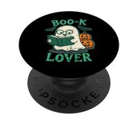 Fantôme lisant Boo-K Lover PopSockets PopGrip Adhésif