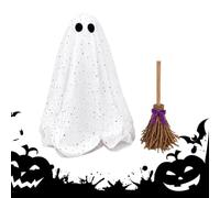 Fantôme Lumineux Balai de sorcière LED Hauteur réglable