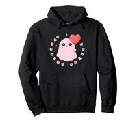 Fantôme Mignon Effrayant Valentine Kawaii cœur esthétique Amour Sweat à Capuche