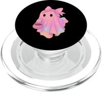 Fantôme Pastel avec nœud - Joli Tour ou friandise d'halloween PopSockets PopGrip pour MagSafe