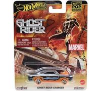 Fantôme Rider Chargeur Modèle Auto Diecast Marvel Échelle 1/64 7cm Hot Wheels