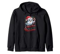 Fantôme sous Le gui Noël Mignon Halloween Vacances Amusantes Sweat à Capuche