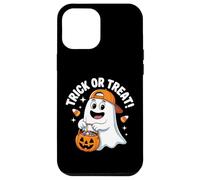 Fantôme Trick Or Treat avec Motif Citrouille Bonbon Coque pour iPhone 12 Pro Max