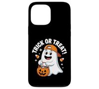 Fantôme Trick Or Treat avec Motif Citrouille Bonbon Coque pour iPhone 13 Pro Max