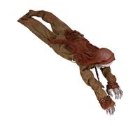 Fantôme zombie électrique rampant pour Halloween, décoration d'Halloween | Décoration rampante activée par la voix avec yeux rouges lumineux et son terrifiant - Accessoire zombie animé pour fêtes