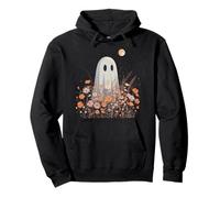 Fantômes au Clair de Lune Parmi Les Fleurs Sauvages Sweat à Capuche