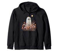 Fantômes au Clair de Lune Parmi Les Fleurs Sauvages Sweat à Capuche