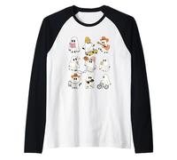 Fantômes d'activités pour Enfants Halloween Manche Raglan