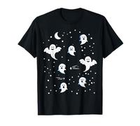 Fantômes dans La Nuit Lune Halloween Petits Fantôme T-Shirt