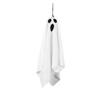 Fantômes de pelouse lumineux à DEL - Décoration d'Halloween d'extérieur avec guirlandes lumineuses pour jardin - Décoration de vacances lumineuse résistante aux intempéries (blanc)