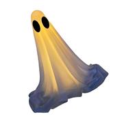 Fantômes debout à piles pour décoration de cour d'Halloween, 165 cm de hauteur, création d'atmosphères étranges pour porche, jardin, alimentation par batterie, spectres lumineux d'Halloween