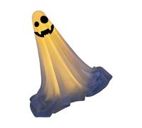 Fantômes debout à piles pour Halloween - 165 cm de hauteur - Atmosphères étranges - Création d'atmosphères pour porche et jardin - Décoration de cour - Spectres d'Halloween réglables