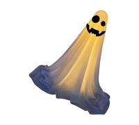 Fantômes debout à piles pour Halloween - 165 cm de hauteur - Atmosphères étranges - Création d'atmosphères pour porche et jardin - Décoration de cour - Spectres d'Halloween réglables