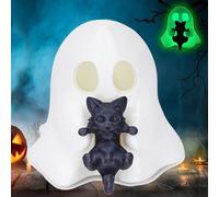 Fantômes décoratifs d'Halloween 2025 Nouvelles décorations d'Halloween Fantômes Décorations pour fêtes de jardin en intérieur et en extérieur