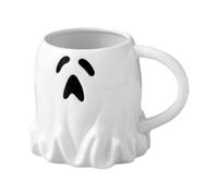 fantômes d'Halloween - Tasse à thé fantomatique fantomatique, tasse à café en céramique mignonne de 400 ml | Nouveautés verres pour la maison, verres à jus d'environ 12 x 9 x 6 cm