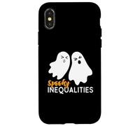 Fantômes effrayants inégaux - Professeur de mathématiques d'halloween Coque pour iPhone X/XS