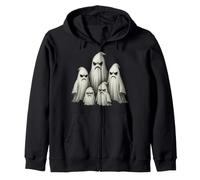 Fantômes Grincheux drôles Halloween Saison effrayante Sweat à Capuche