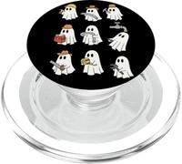 Fantômes Hommes Constructeurs Femmes Plombiers Métiers PopSockets PopGrip pour MagSafe