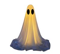 Fantômes lumineux en tissu blanc pour Halloween, décorations de fantômes d'Halloween | Mignon fantôme avec lumières de chaîne LED | Décoration blanche du porche du fantôme chiffon avec lumières
