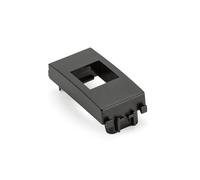Fanton 23912-B10 Kit de 10 adaptateurs de type Keystone pour plaques et supports VIMAR ARK couleur anthracite